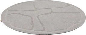 Koberec Agnella Morphic Organica sivý kruh