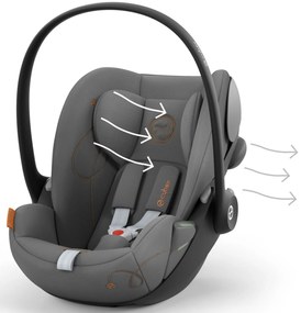 Autosedačka Cybex CLOUD G i-Size Lava Grey 2024