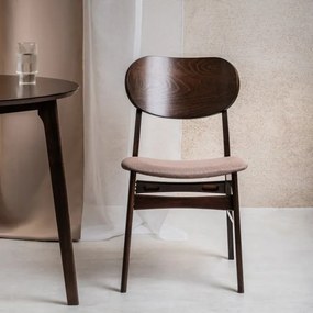 Jedálenská stolička NERGU tmavohnedá 711909