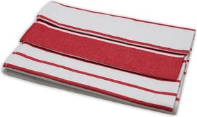 ARÔME Kuchynské utierky Pruhy červené