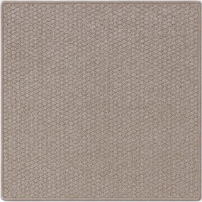 AladinWorld Expres, Kusový koberec Atlas 31 hnedý štvorec, 400x400, hnedá, obývacia izba
