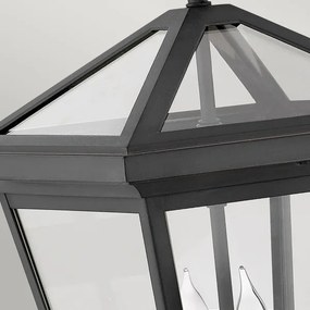 Quintiesse QN-ALFORD-PLACE2-M-MB - Vonkajšie nástenné svietidlo ALFORD M 2xE14/40W/230V IP44