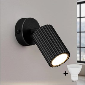Brilagi - LED nástenné bodové svietidlo CRESTO 1xGU10/10W/230V čierna