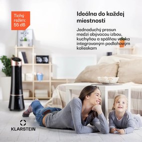 Klarstein Skyscraper Ice Smart, 4-v-1 ochladzovač vzduchu, ventilátor, 210m³/h, WiFi, diaľkové ovládanie