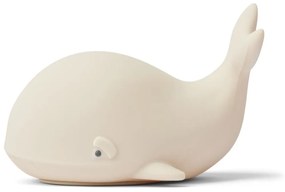 LIEWOOD Detská LED lampička Winston Whale Sandy