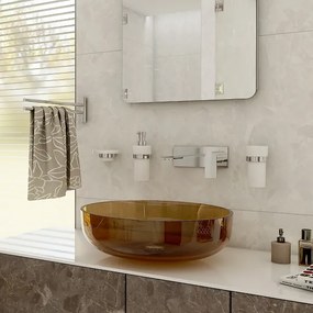 NIMCO BR 11031KN-26 - Nástenný dávkovač mydla BORMO 300 ml biela/lesklý chróm