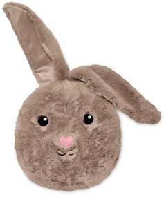 Plyšový vankúš v tvare zajačika