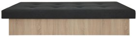 Váľanda s úložným priestorom Emily 80x190 - dub sonoma