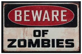 Sviatočná premium rohožka - beware of zombies (Vyberte veľkosť: 100*70)