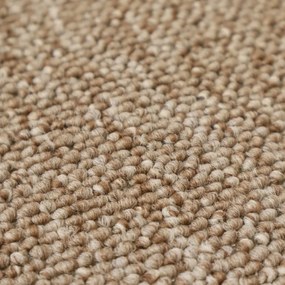 Spoltex, Metrážny koberec Balance 67 béžový, na mieru, šíře 4m, béžová, filc, chodba / predsieň