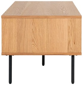 Konferenčný stolík s doskou v dubovom dekore v prírodnej farbe 50x100 cm Kyoto – House Nordic