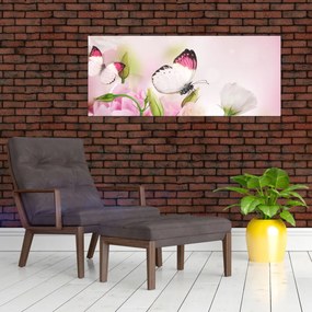 Obraz - Motýľ (120x50 cm)