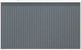 Mexen Rivel, kúpeľňová skrinka 80 cm s umývadlom Otis, 1 zásuvka, drážkovaná, grafitová matná/biela matná, 91A20-08047-1-BF66-W18M01