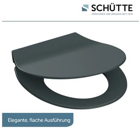 Schütte WC doska Slim (antracitová)  (100285013)