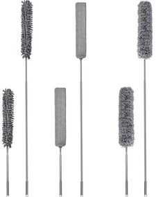 Sada upratovacích pomôcok ZOSIA sivá (3 ks)