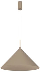Závesný luster na lanku CAPITAL 1xGX53/15W/230V pr. 46 cm taupe