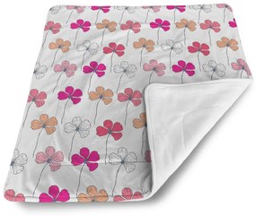 Sablio Deka pre bábätko Ružové kvietie - 90x120 cm