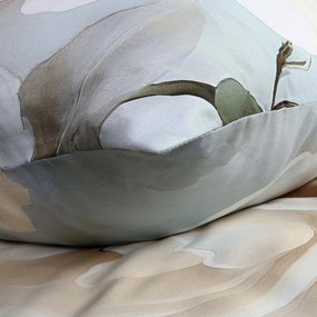 SATÉNOVÉ OBLIEČKY SATYNLOVE PREMIUM 200X220 CM, 2KS 70X80 CM KVETY