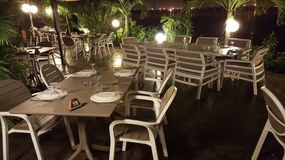 STIMA Plastový stôl CLIP Vyberte odtieň ->: Tortora - sivá