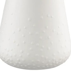 Biela porcelánová váza DOTS