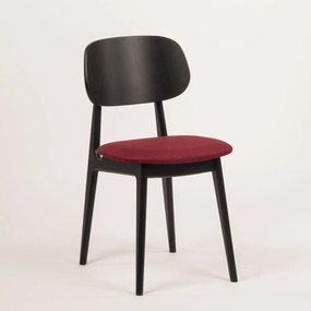 Stima Stolička BUNNY/LÁTKA Vyberte odtieň ->: Čierna, Vyberte látku ->: LUX Bordo 15