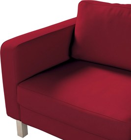 Poťah na sedačku Karlstad (nerozkladací, 2-miestny, krátky) farba produktu červená látka zapletaná