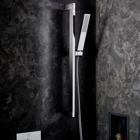 Hansgrohe Pulsify E, tyčová ručná sprcha 100 1jet EcoSmart+, chrómová, HAN-24321000