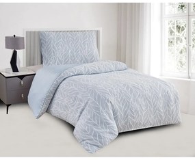 Modré obliečky na jednolôžko zo žakára 140x200 cm Florida – My House