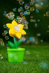 Fru Blu – Prístroj na bubliny z mydlovej vody v tvare kvetu