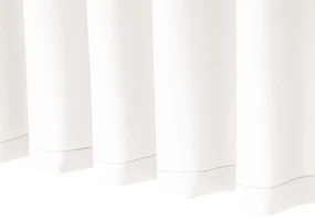 Biante Dekoračný záves Rongo RG-032 Krémový biely 140x150 cm