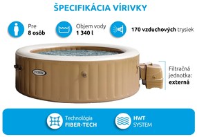 Marimex | Vírivý bazén Pure Spa Bubble HWS 8 NP | 11400293