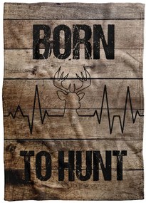 Deka Born to hunt (Podšitie baránkom: NE)