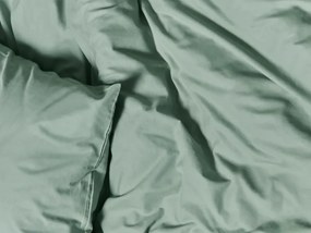 Bavlnené obliečky CALMORA šalviovo zelené Rozmer obliečky: 2 ks 70 x 90 cm | 160 x 220 cm