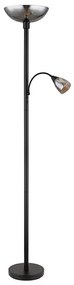 Globo 58903 - Stojacia lampa BLADE 1xE27/60W/230V + 1xE14/40W 58903