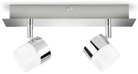 Philips 50147/11/P1 - LED Bodové svietidlo FLOAT 2xLED/4,5W/230V