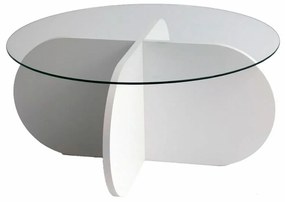 Konferenčný stolík Bubble White