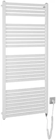 Aqualine Aqualine, TONDI-E elektrické vykurovacie teleso, rovné, 600x1330 mm, 600W, biela, DE480T