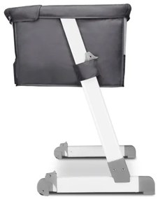 Lionelo - Cestovná postieľka THEO tmavosivá