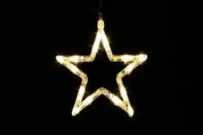 Vianočná LED dekorácia hviezda, snehuliak, sob, teple biela