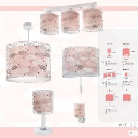 Dalber D-41411S - Detská lampička CLOUDS 1xE14/40W/230V