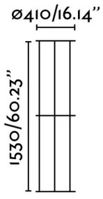 FARO - Vonkajšia lampa VERSUS 1xE27/15W/230V IP44
