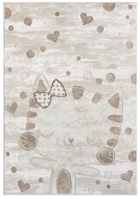 Dekorstudio Detský koberec MARA 720 Mačička Rozmer koberca: 80x150cm