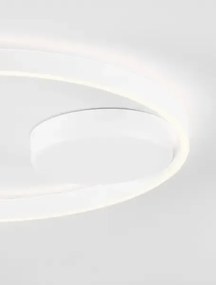 LED stmievateľné biele dizajnové stropné svietidlo Hedra 60