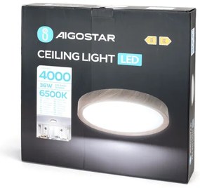 Aigostar - LED Stropné svietidlo LED/36W/230V 6500K pr. 48,1 cm