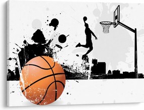 Obraz - Hráč basketbalu (70x50 cm)