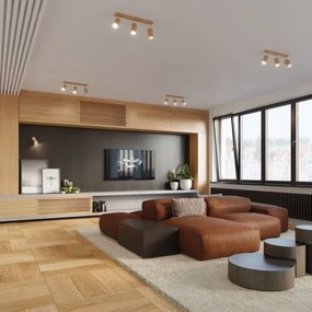 Sollux SL.1043 - Bodové svietidlo BERG 6xGU10/40W/230V