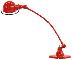Jieldé Loft C6000 stolná lampa, zakrivená, červená