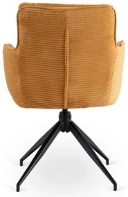 Otočná stolička MIA horčicová