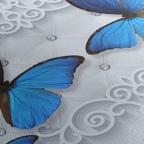 Obraz - Modré motýle (150x105 cm)