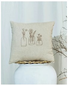 Obliečka na vankúš s prímesou bavlny 45x45 cm – Mila Home